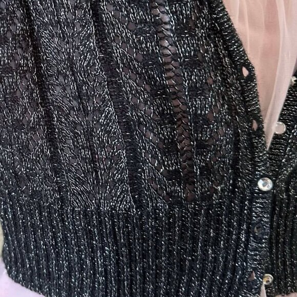 Cropped knit jacket - Picture 6 of 6